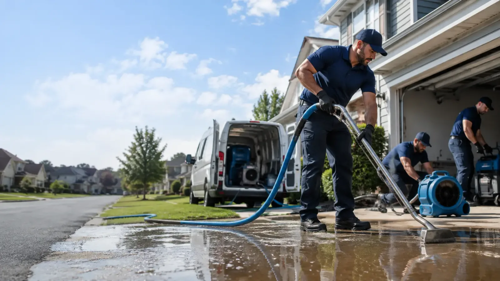 Flood Damage Restoration in Cloverdale, IN